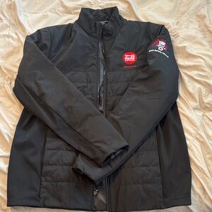 Port Authority Black Performance Jacket. Reyes Coca-Cola Bottling Safety Award.